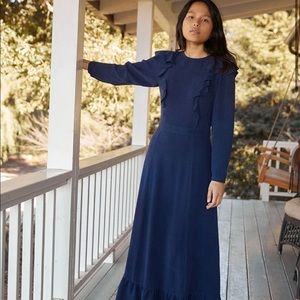 The Mabel Dress in Scarlet Red